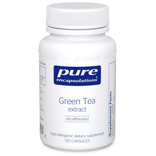 Picture of Green Tea extract (decaffeinated) 120 ct., Pure