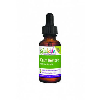 Picture of Calm Restore Herbal Drops By Gaia Kids