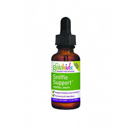 Picture of Sinus Support Herbal Drops by Gaia Kids                     