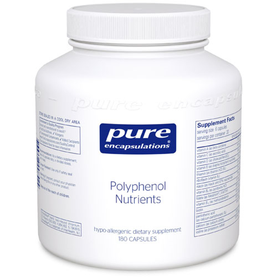 Picture of Polyphenol Nutrients 180's, Pure Encapsulations             