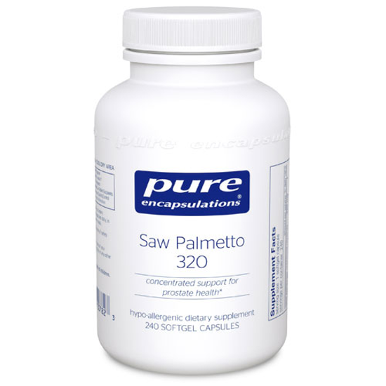 Picture of Saw Palmetto (320) 240's, Pure Encapsulations               
