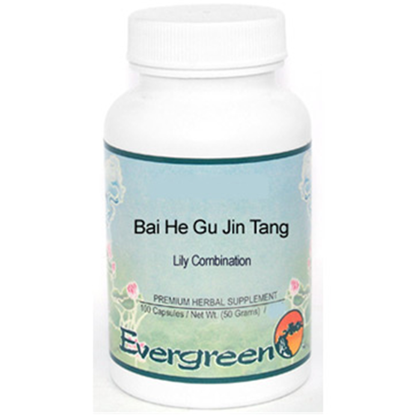Picture of Bai He Gu Jin Tang Evergreen Capsules 100's                 