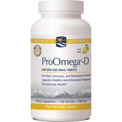 Picture of Nordic Pro Omega D 120 ct. Lemon Flavor