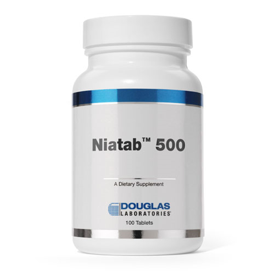 Picture of Niatab 500 100 Tabs by Douglas Laboratories                 