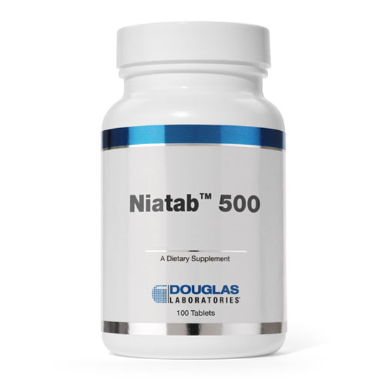 Picture of Niatab 500 100 Tabs by Douglas Laboratories
