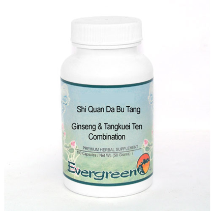 Picture of Shi Quan Da Bu Tang Evergreen Capsules 100's