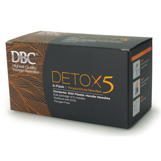 Picture of DBC Detox 5 Bulk Needles 500's                              