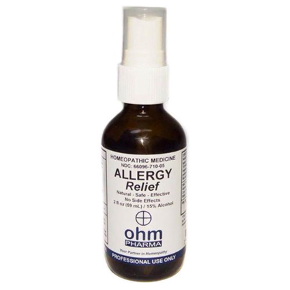 Picture of Allergy Relief 2 oz. Spray, Ohm Pharma                      