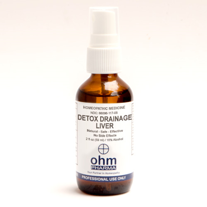 Picture of Detox Drainage Liver 2 oz. Spray, Ohm Pharma