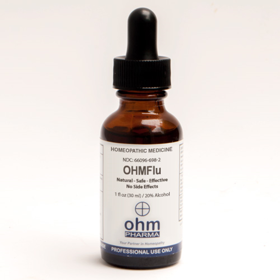Picture of Ohm Flu 1 oz. Dropper, Ohm Pharma