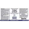 Picture of Tonic Syrup 5 oz., Ohm Pharma