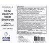 Picture of Dandruff Relief Shampoo 8 oz., Ohm Pharma