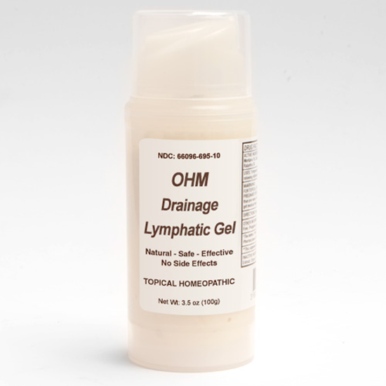 Picture of Drainage Lymphatic Gel 3.5 oz. pump, Ohm Pharma             