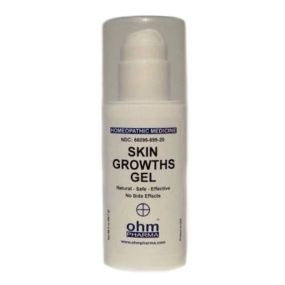 Picture of Skin Growths Gel 2 oz. pump, Ohm Pharma