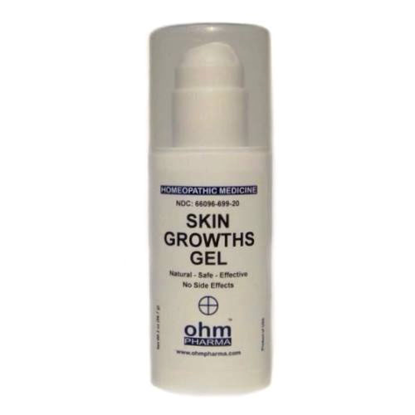 Picture of Skin Growths Gel 2 oz. pump, Ohm Pharma                     