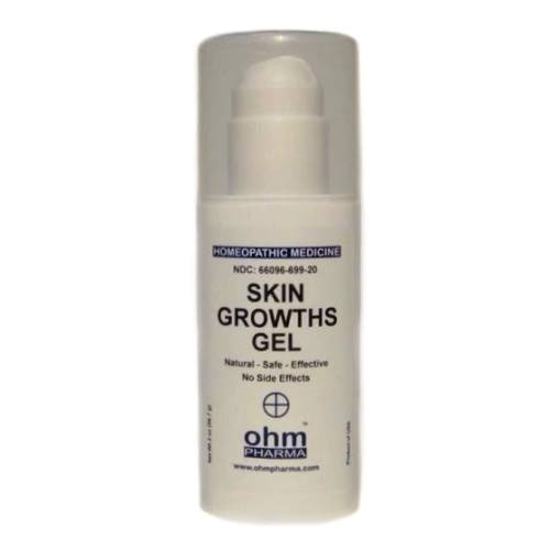 Picture of Skin Growths Gel 2 oz. pump, Ohm Pharma
