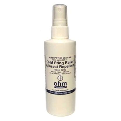 Picture of Sting Relief & Insect Repellent 4 oz. Spray, Ohm Pharma     