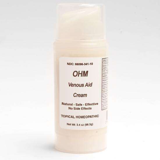 Picture of Venous Aid Cream 3.4 oz. pump, Ohm Pharma                   