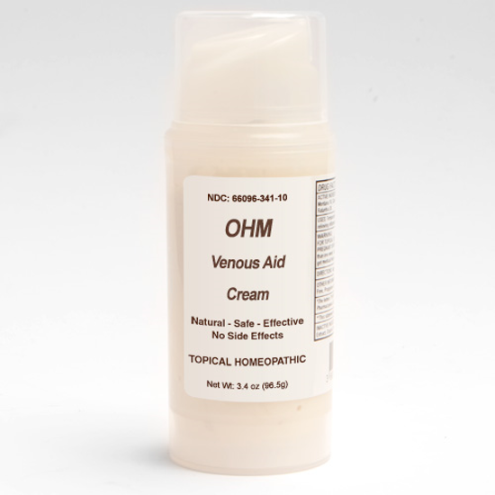 Picture of Venous Aid Cream 3.15 oz. Pump, Ohm Pharma