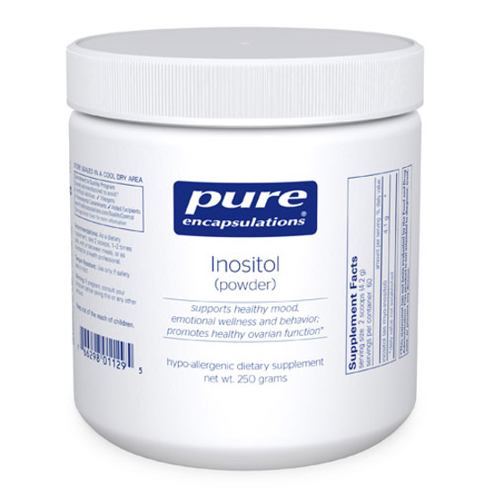 Picture of Inositol (Powder) 250g, Pure Encapsulations                 
