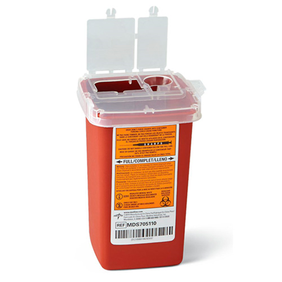 Picture of Sharps (1) Quart Needle Disposal Container