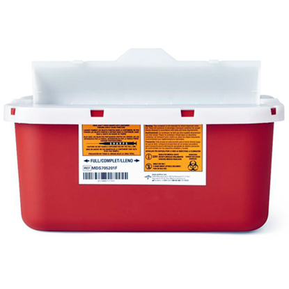 Picture of Sharps (1) Gallon Needle Disposal Container