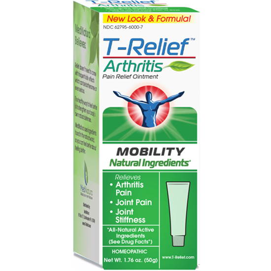 Picture of T-Relief Arthritis Ointment 2oz. (57g), MediNatura