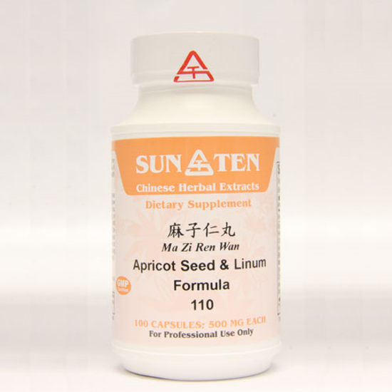 Picture of Ma Zi Ren Wan Sun Ten Capsules 100's                        