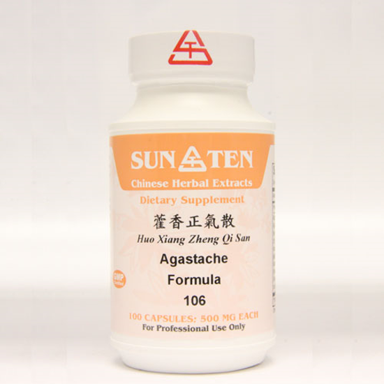 Picture of Huo Xiang Zheng Qi San Sun Ten Capsules 100's               