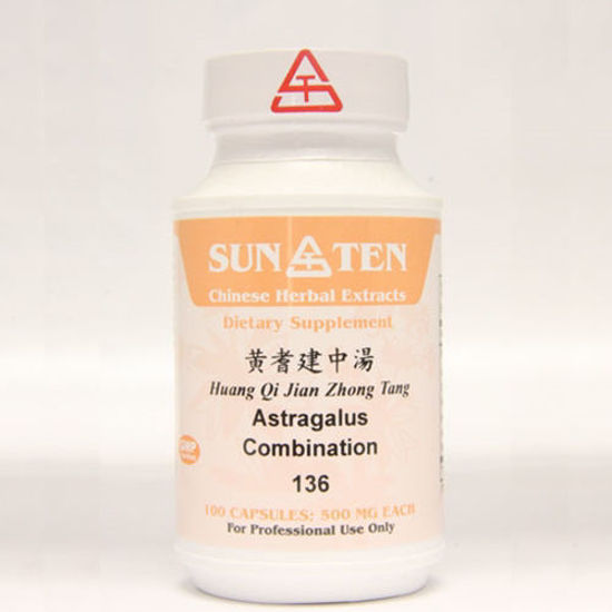 Picture of Huang Qi Jian Zhong Tang Sun Ten Capsules100's              