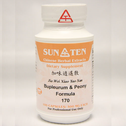 Picture of Jia Wei Xiao Yao San Sun Ten Capsules 100's