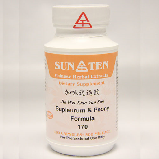 Picture of Jia Wei Xiao Yao San Sun Ten Capsules 100's                 