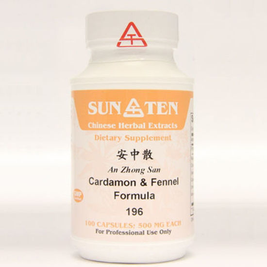 Picture of An Zhong San Sun Ten Capsules 100's                         