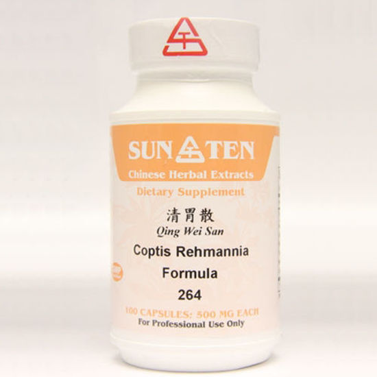 Picture of Qing Wei San Sun Ten Capsules 100's                         