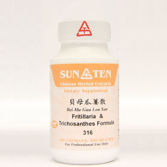 Picture of Bei Mu Gua Lou San Sun Ten Capsules 100's