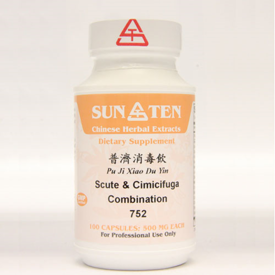 Picture of Pu Ji Xiao Du Yin Sun Ten Capsules 100's