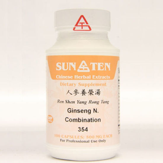 Picture of Ren Shen Yang Rong Tang Sun Ten Capsules 100's