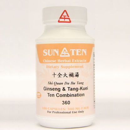 Picture of Shi Quan Da Bu Tang Sun Ten Capsules 100's