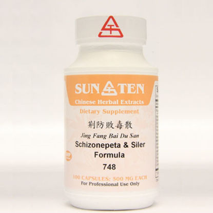 Picture of Jing Fang Bai Du San Sun Ten Capsules 100's