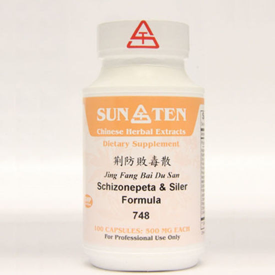 Picture of Jing Fang Bai Du San Sun Ten Capsules 100's