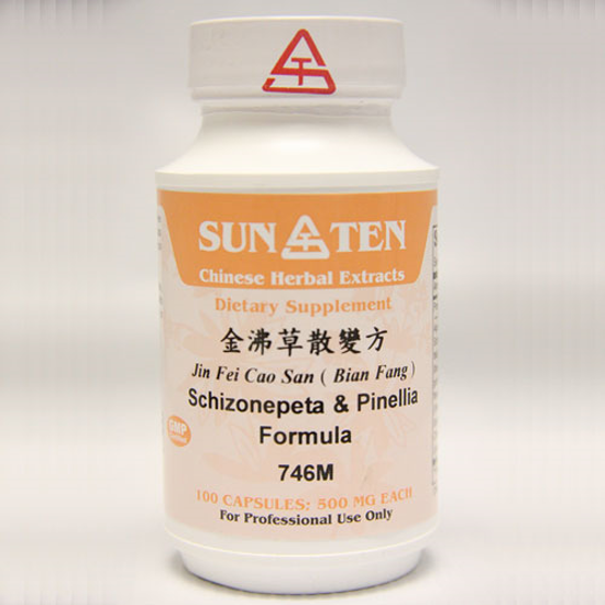 Picture of Jin Fei Cao San Bian Fang Sun Ten Capsules 100's            