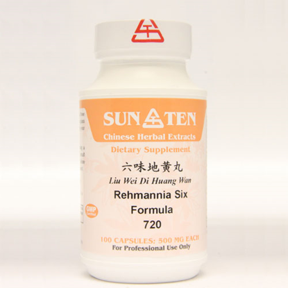 Picture of Liu Wei Di Huang Wan Sun Ten Capsules 100's
