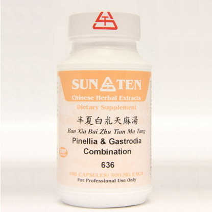 Picture of Ban Xia Bai Zhu Tian Ma Tang Sun Ten Capsules 100's         