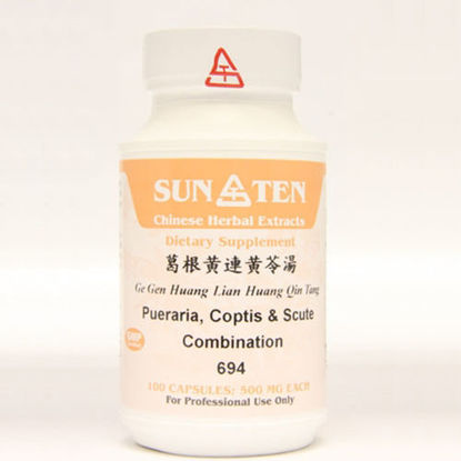 Picture of Ge Gen Huang Qin Huang Lian Tang Sun Ten Capsules 100's     