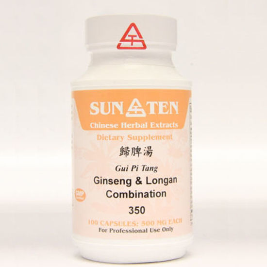 Picture of Gui Pi Tang Sun Ten Capsules 100's                          