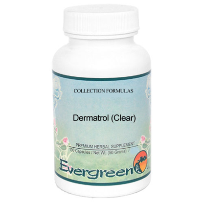 Picture of Dermatrol (Clear) - Evergreen Caps 100ct