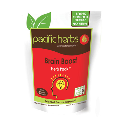 Picture of Brain Boost Herb Pack by Pacific Herbs                      
