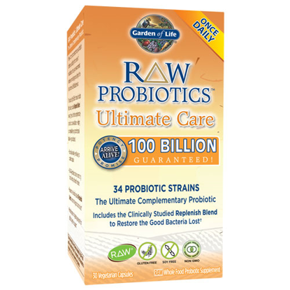 Picture of Raw Probiotics Ultimate Care 30 Caps by Garden of Life