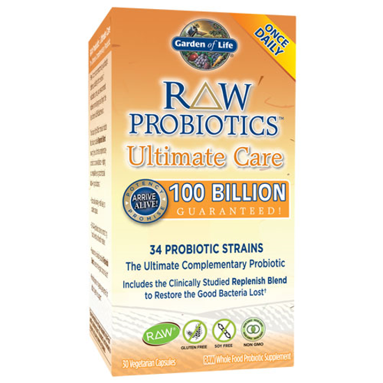 Picture of Raw Probiotics Ultimate Care 30 Caps by Garden of Life