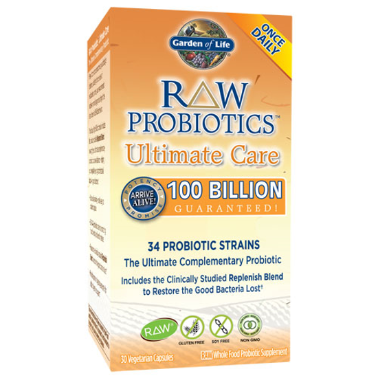 Picture of Raw Probiotics Ultimate Care 30 Caps by Garden of Life      